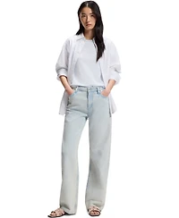 Boss by Hugo Women's Cotton-Jersey Monogram Slim-Fit T-Shirt