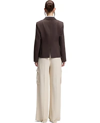 Boss by Hugo Women's Angled Dart Slim-Fit Blazer