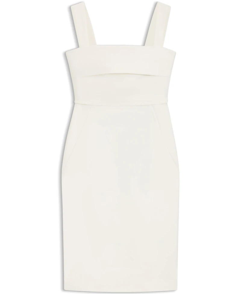 Boss by Hugo Women's Slim-Fit Jersey Layered Detail Dress