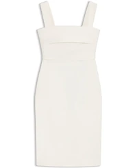 Boss by Hugo Women's Slim-Fit Jersey Layered Detail Dress