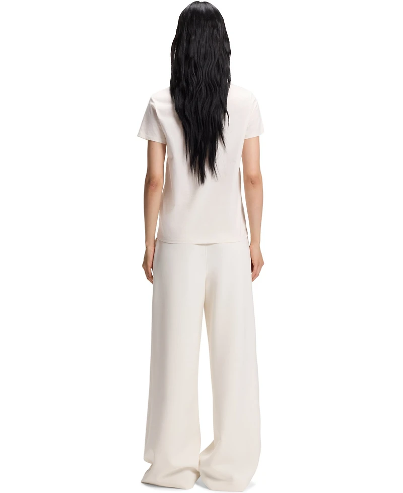 Boss by Hugo Women's Mercerized Cotton Regular-Fit T-Shirt