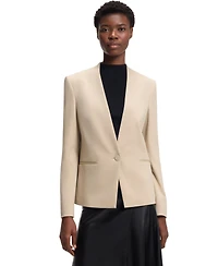 Boss by Hugo Women's Stretch Jersey Regular-Fit Blazer