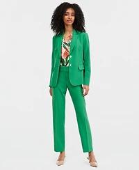 Kasper Petite Two-Button Notch Collar Jacket