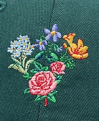 Macy's Flower Show Medallion Baseball Cap, Macy's Exclusive