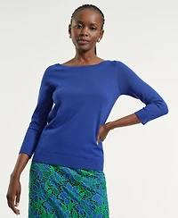 Isaac Mizrahi Women's Boat Neck Sweater