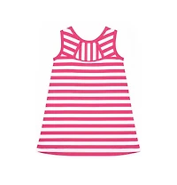 Florence Eiseman Toddler Girls Stripe Knit Dress With Flower