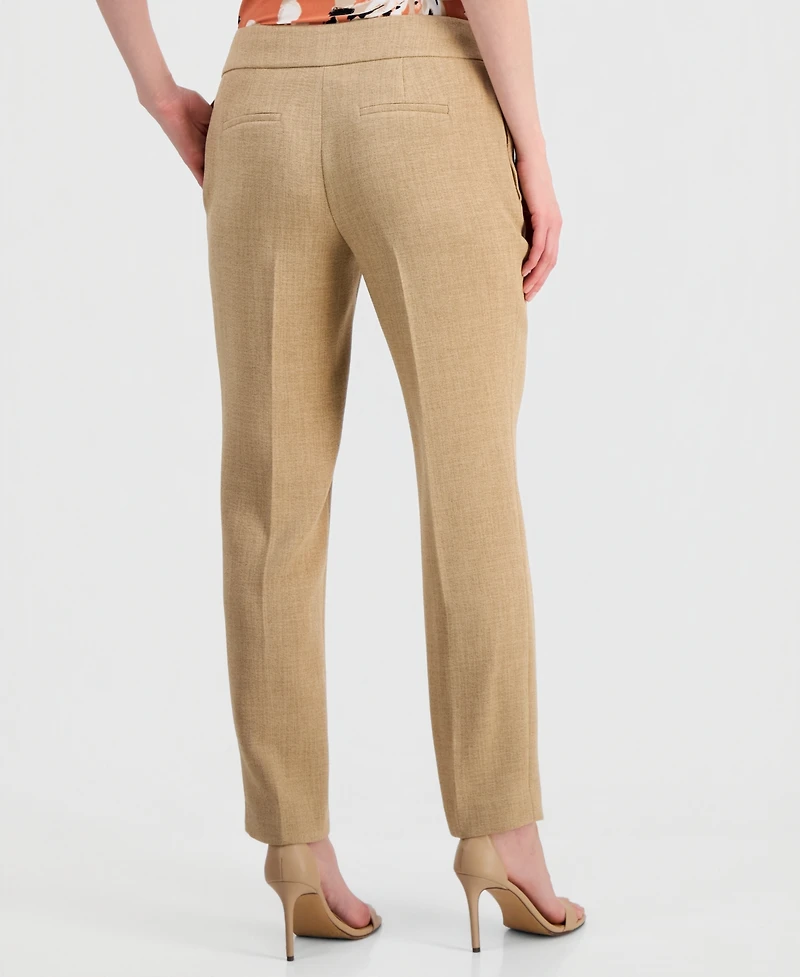 Kasper Women's Clean-Waist Straight-Leg Pants