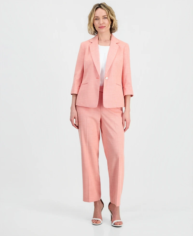 Kasper Women's 3/4-Sleeve Cuffed Blazer