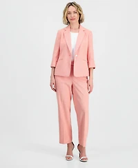 Kasper Women's 3/4-Sleeve Cuffed Blazer