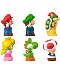 Fisher Price Little People My Mario Figure 6-Pack Toy Set for Toddlers and Kids
