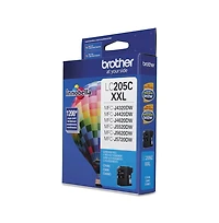 Brother LC205C Innobella 1,200 Page-Yield Super High-Yield Ink - Cyan