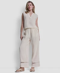 Dkny Jeans Women's V-Neck Sleeveless Top