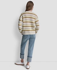 Dkny Jeans Women's Long-Sleeve Crewneck Sweater