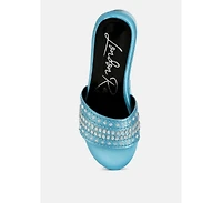 Batanga Diamante & Rhinestone Detail Stylish Flatforms