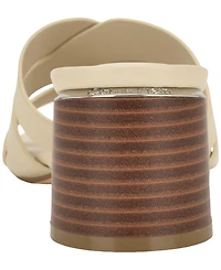 Calvin Klein Women's Vivianna Woven Slip-On Dress Sandals