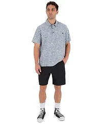 Hurley Men's Newport Point Collar Short-Sleeve Shirt