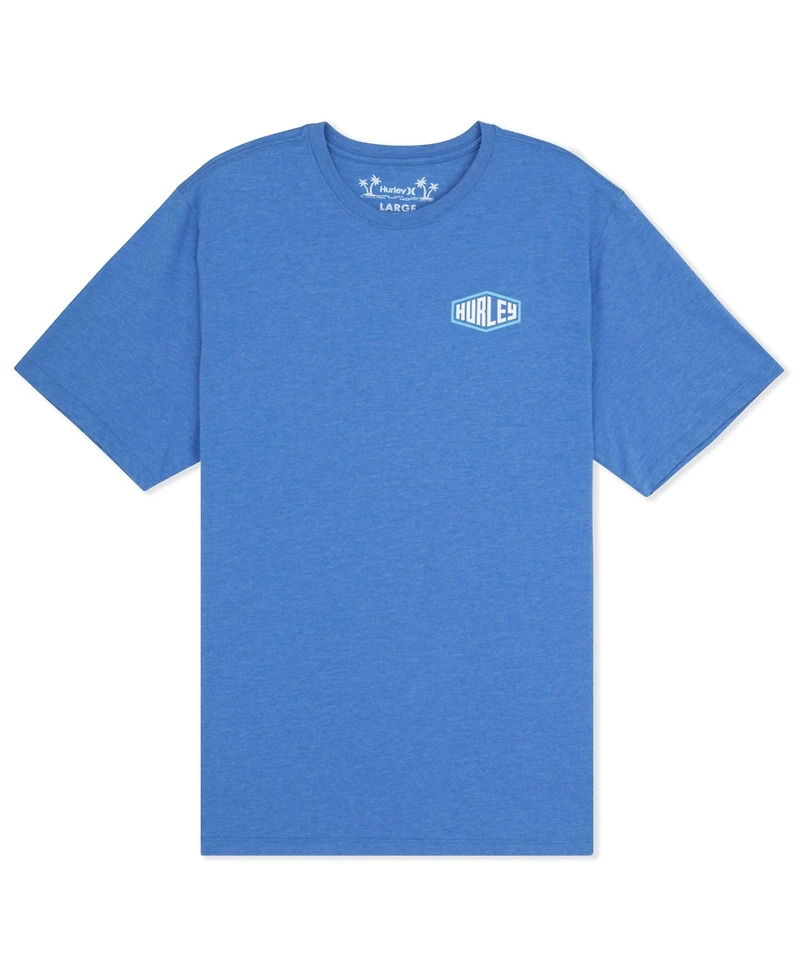 Hurley Men's Regular-Fit Round Neck T-Shirt