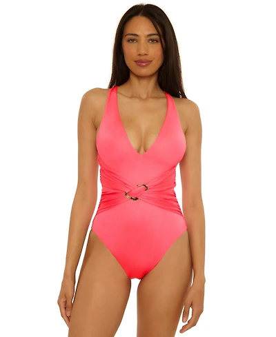 Trina Turk Women's Monaco Wrap One-Piece Swimsuit