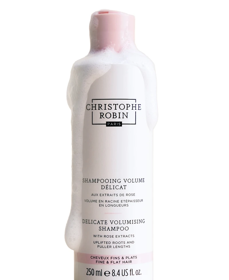 Christophe Robin Delicate Volumizing Shampoo with Rose Extracts, 8.5oz