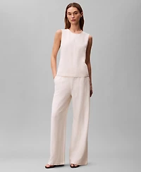 Calvin Klein Women's Textured Sleeveless Top