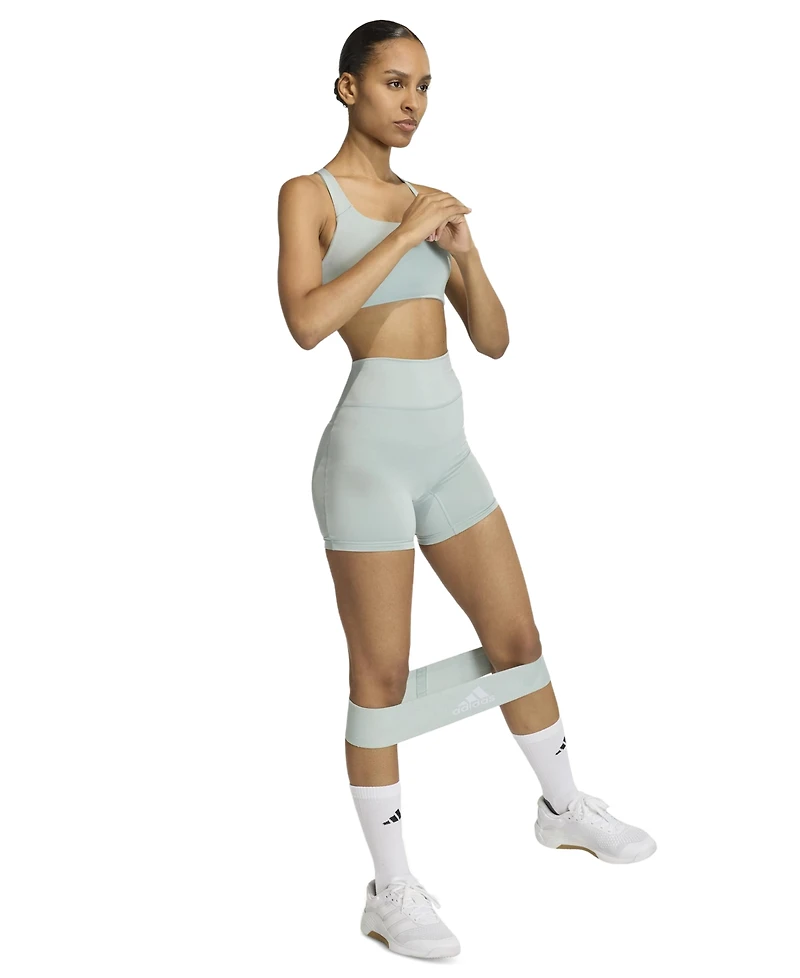 adidas Women's Workout Square Neck Support Bra