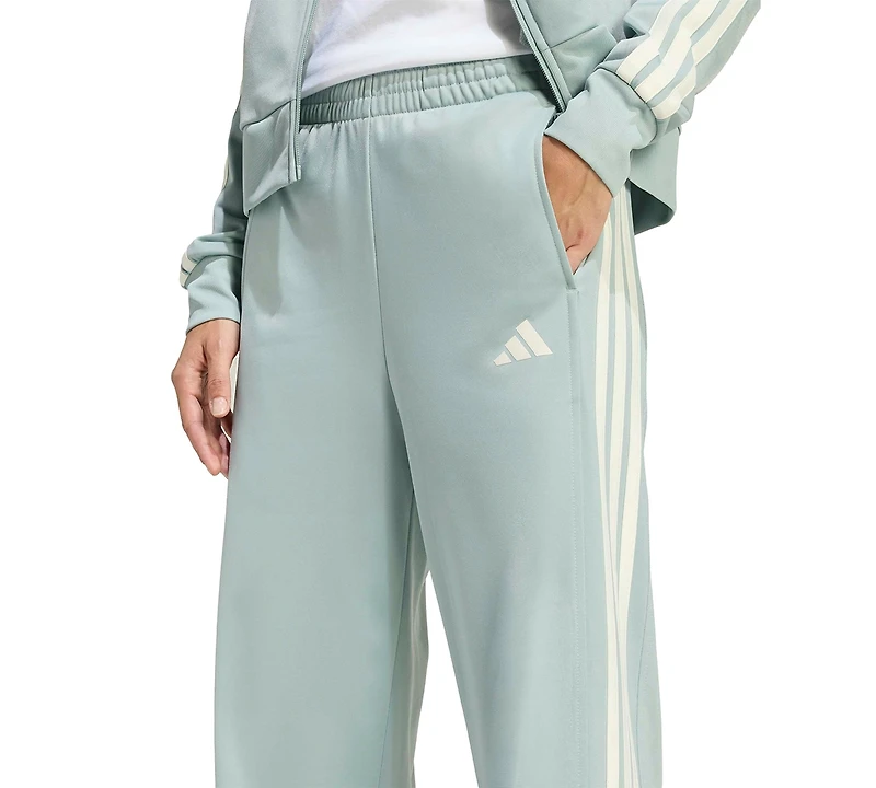 adidas Women's 3-Stripes Fashion Mid-Rise Pants