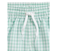 Polo Ralph Lauren Boys' 2-7 Gingham Pattern Swim Trunks