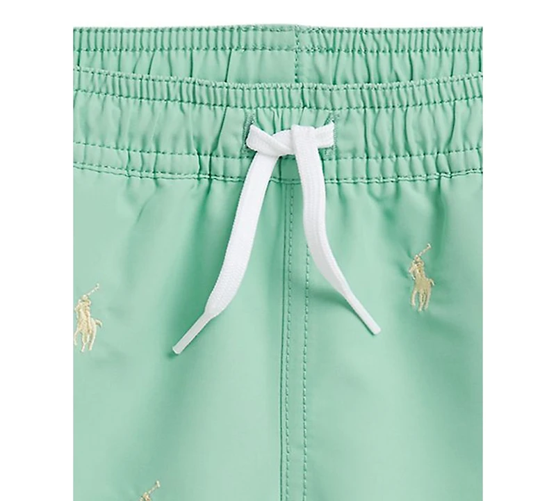 Polo Ralph Lauren Boys' 2-7 Traveler Pull-On Swim Trunks