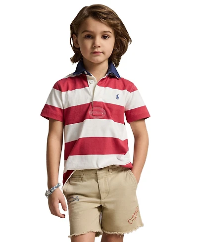 Polo Ralph Lauren Boys' 2-7 Rugby Collar Shirt
