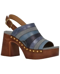 Frye and Co. Women's Wylie Patchwork Round Toe Sandals