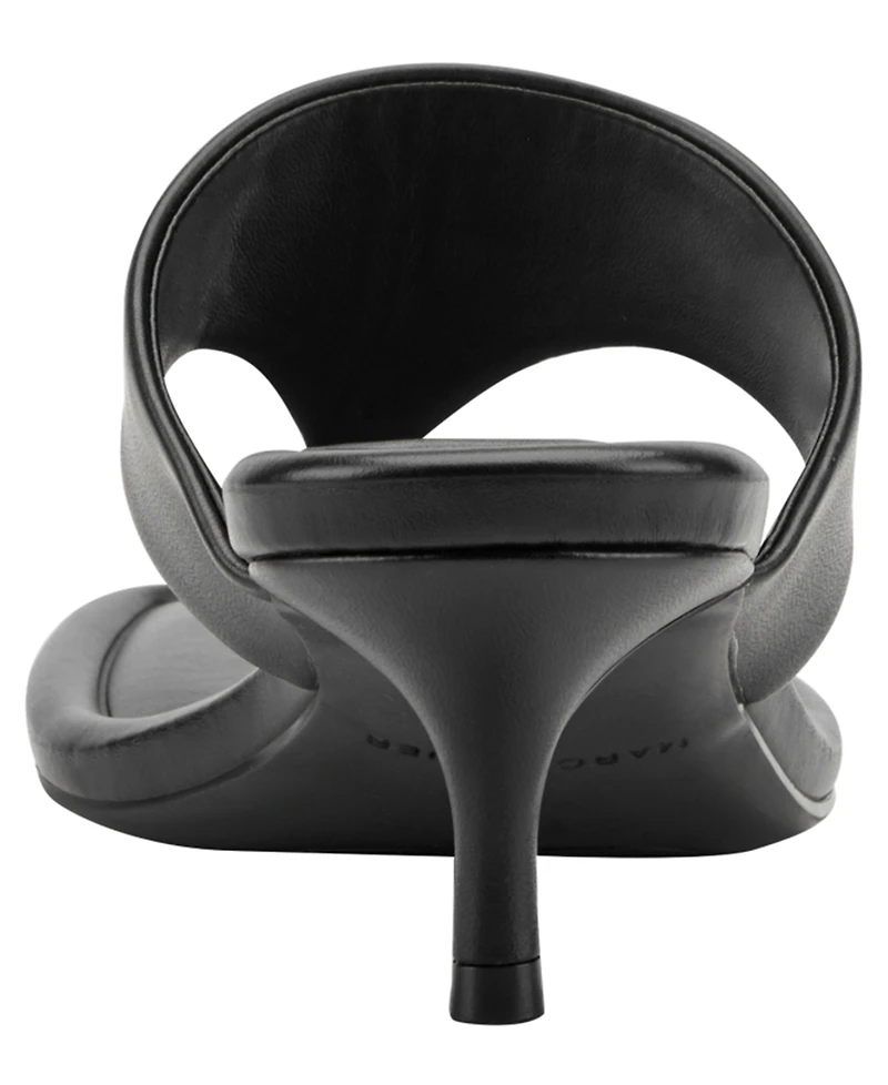 Marc Fisher Women's Yael Slip-On Square Toe Dress Sandals