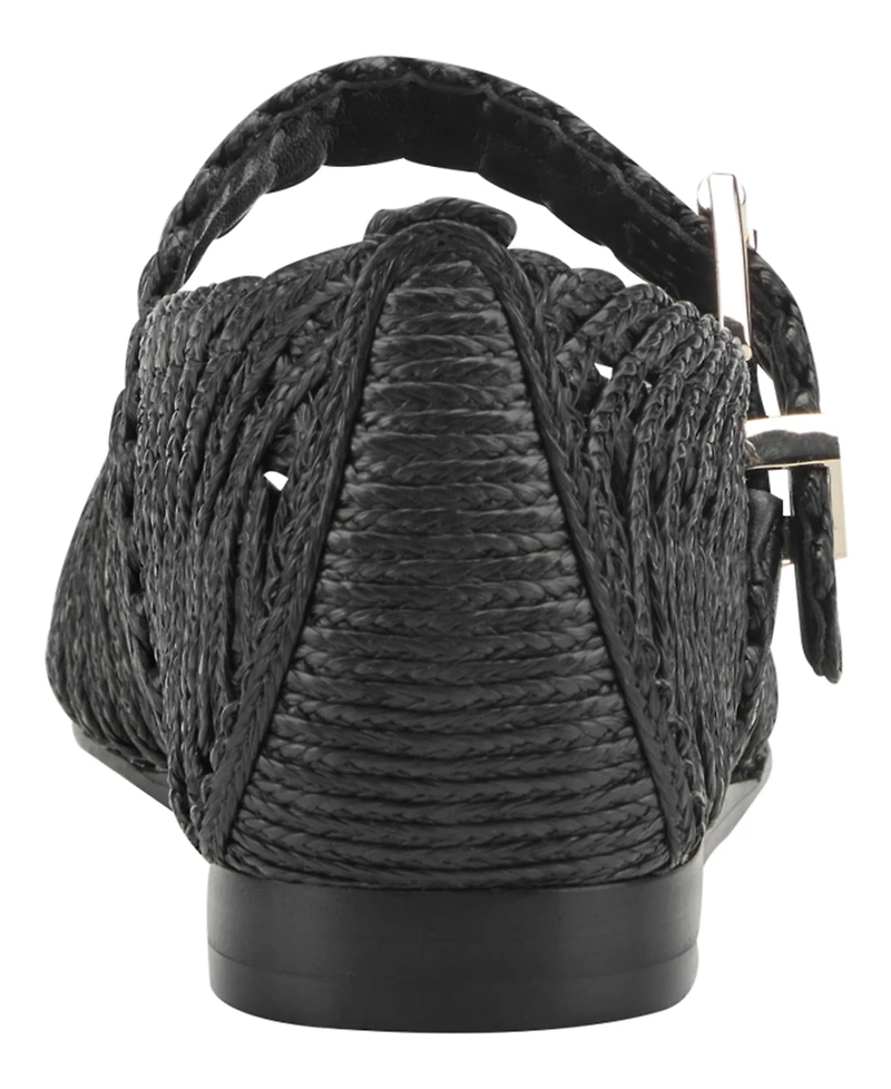 Marc Fisher Ltd Women's Emillia Round Toe Mary Jane Dress Flats