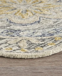 Lr Home Radiance Rdc-092 4' x 4' Round Area Rug