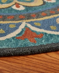 Lr Home Radiance Rdc-026 6' x 6' Round Area Rug