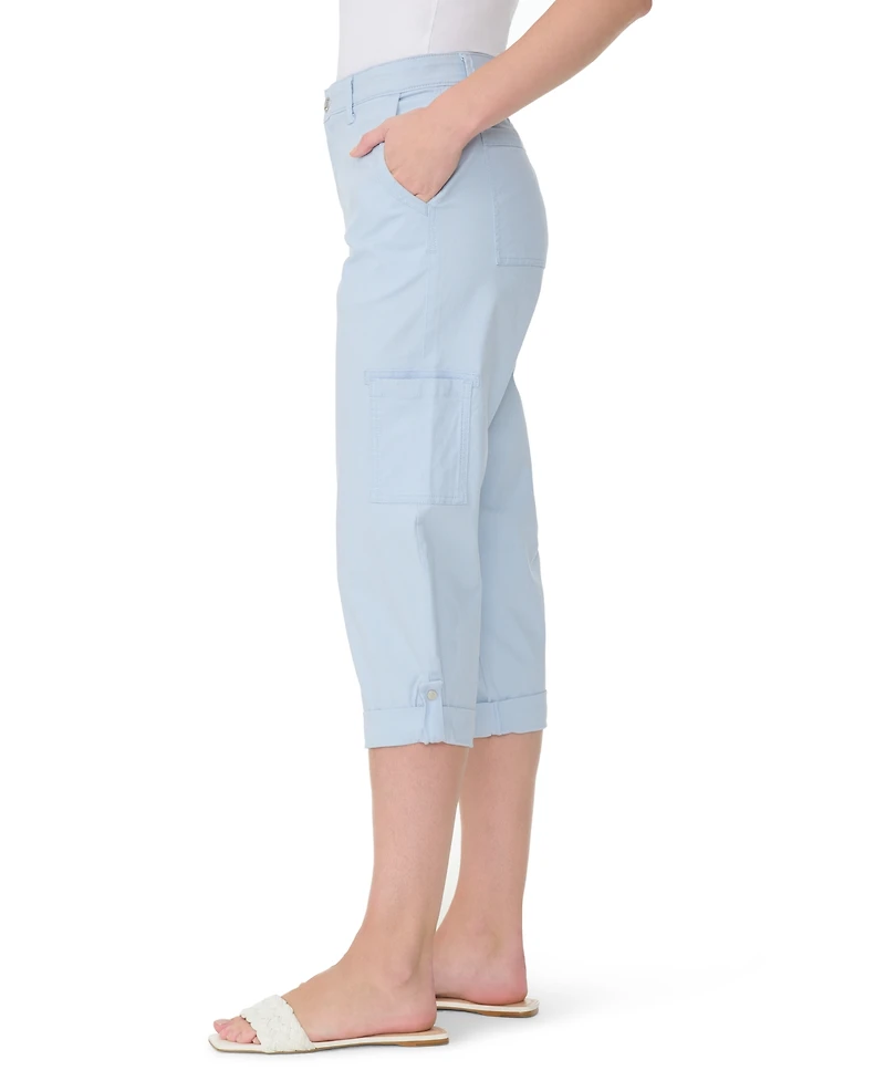 Gloria Vanderbilt Women's Cargo Capri Pants