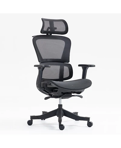 Boyel Living High Back Mesh Office Chair with 4D Armrests & Recline