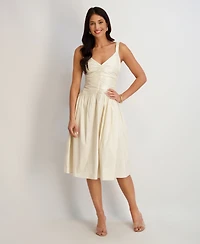 Siena Women's Stretch V-Neck Dress