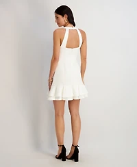 Siena Women's Sweetheart Neck Short Dress