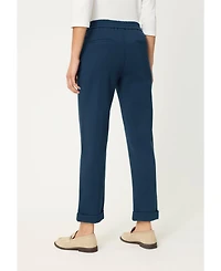 Olsen Women's Lisa Fit Cropped Pull-On Jersey Pant