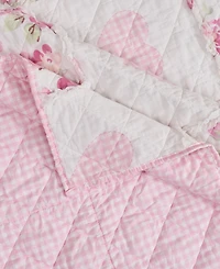 Greenland Home Fashions Veronica's Hearts Shabby Chic Ruffled Throw, 50" x 60"
