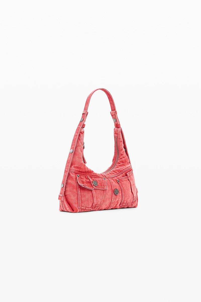Desigual Women's Medium denim shoulder bag