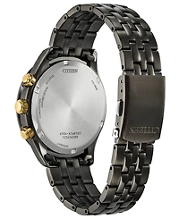 Citizen Men's Special Edition Corso "Light in Black" Gray Stainless Steel Bracelet Watch, 42mm