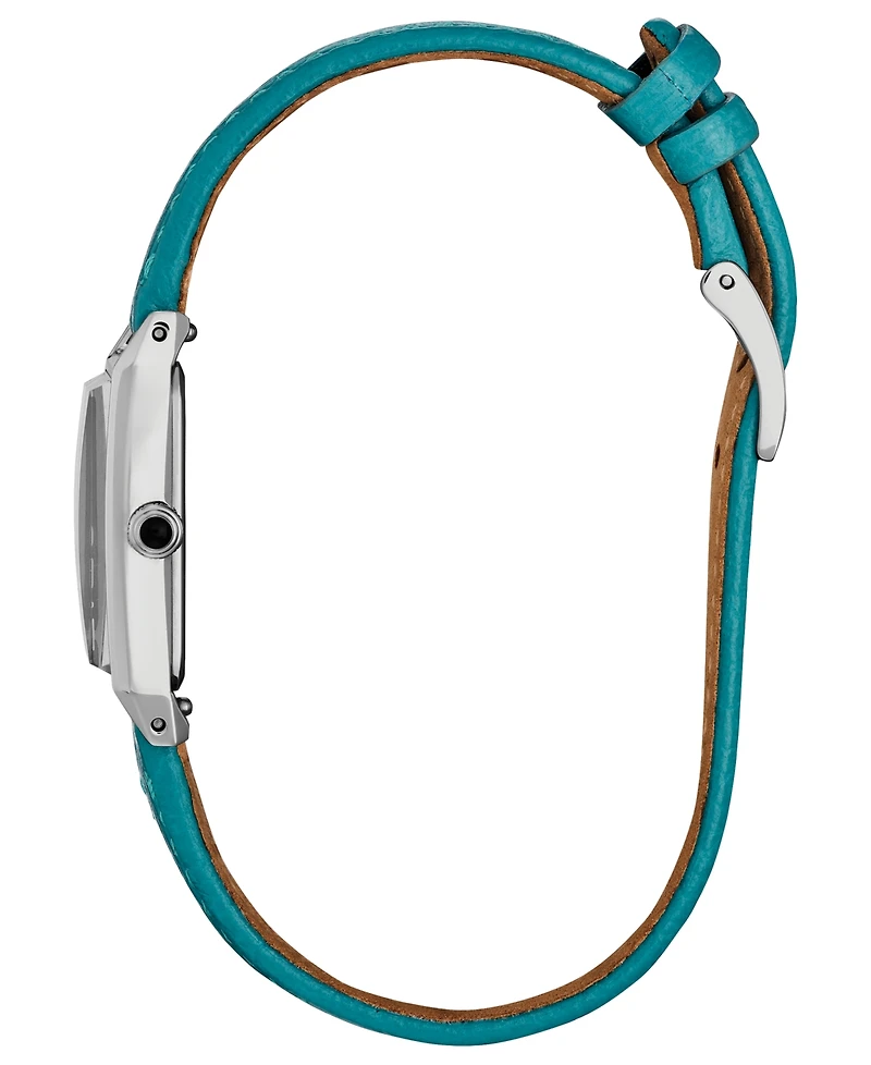 Citizen Women's Fio Turquoise Leather Strap Watch, 14.3mm