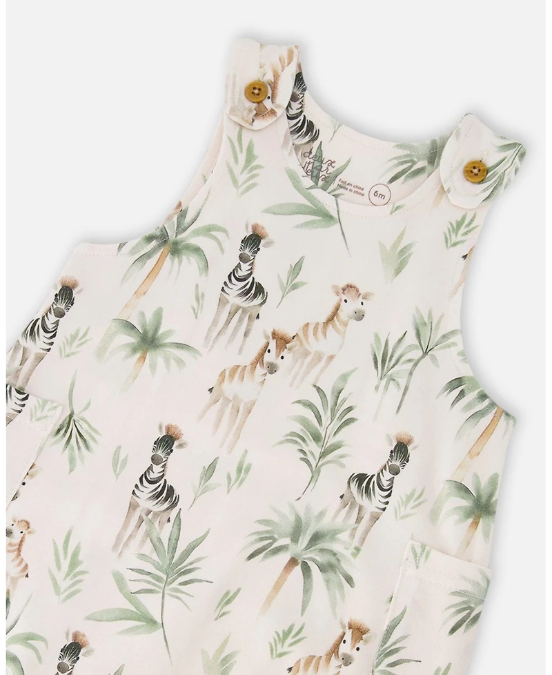 Deux par Baby Boys Cotton Jersey Romper