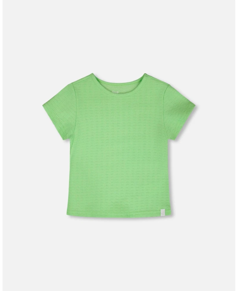 Deux par Toddler Girls Crinkle Jersey T-Shirt