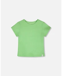 Deux par Toddler Girls Crinkle Jersey T-Shirt