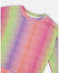 Deux par Deux Toddler Girls Cotton Jersey Long Sleeve T-Shirt