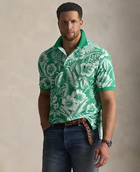 Polo Ralph Lauren Men's Big & Tall Short-Sleeve Tropical Print Shirt