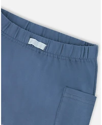 Deux par Baby Boys Jersey T-Shirt and Cotton Shorts Set Grey Mix Turtle Print