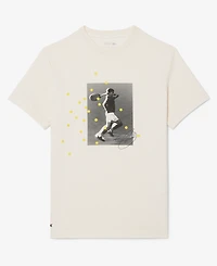 Lacoste Men's Tennis x Novak Djokovic Crewneck Graphic T-Shirt